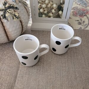 Kate Spade set of two mugs, new